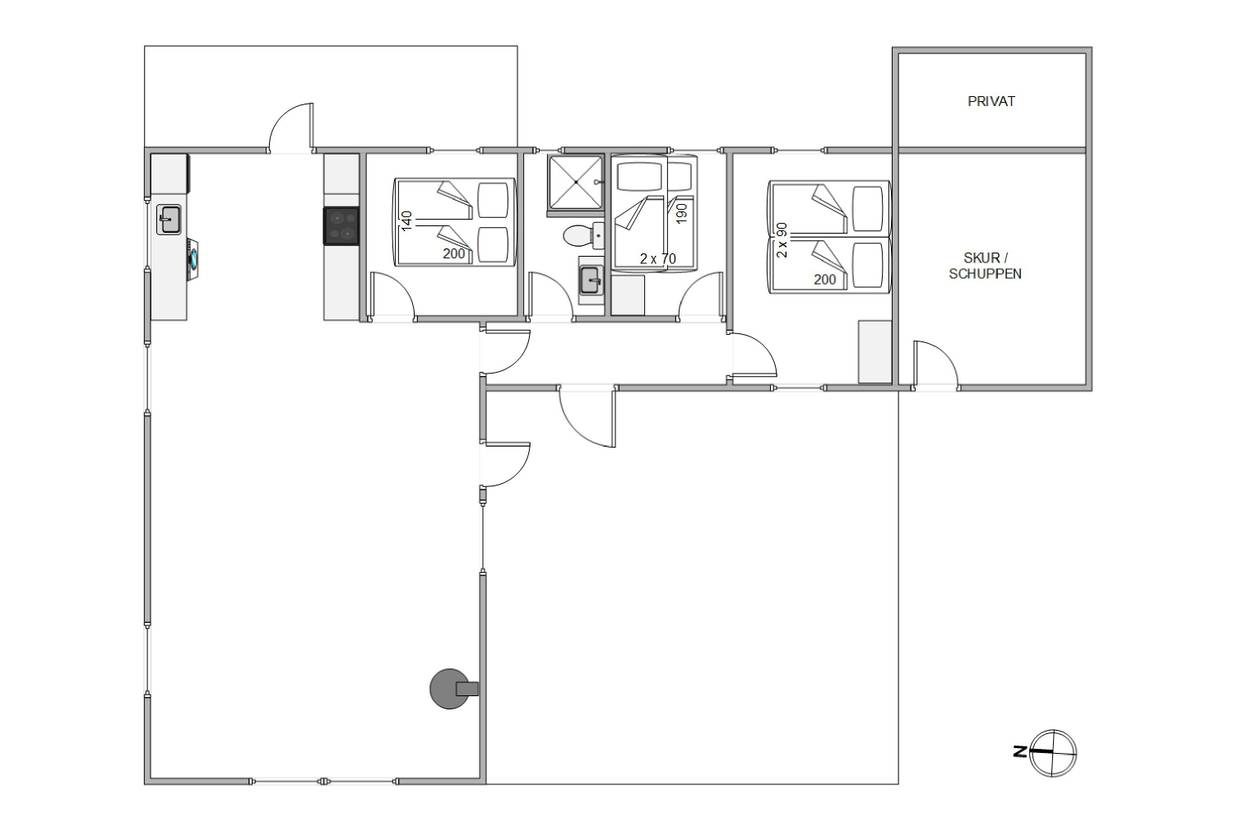 Vorschaubild von Ferienhaus IH87 in Houvig - Søndervig - Westjütland