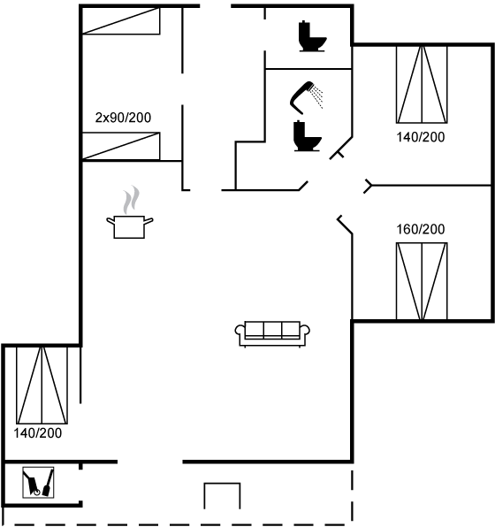 Vorschaubild von Ferienhaus IJ61 in Søndervig - Westjütland