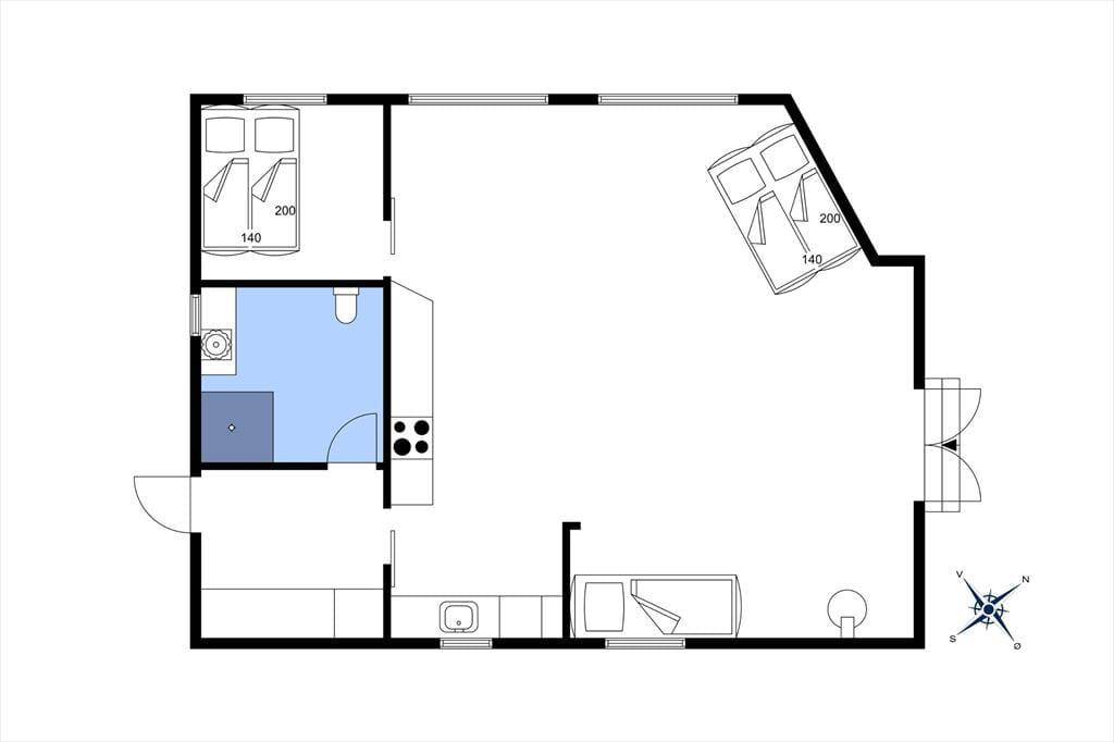 Vorschaubild von Ferienhaus IK35 auf Knivkær - Westseeland