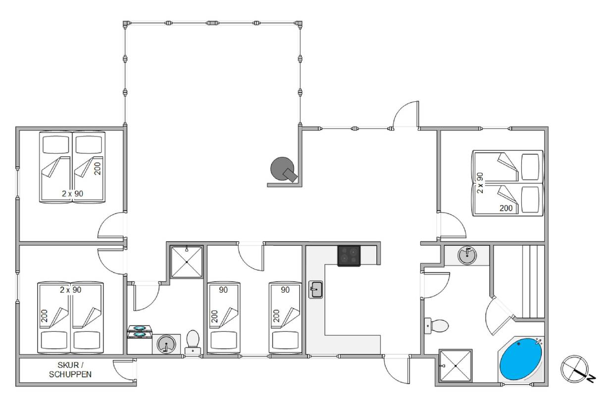 Vorschaubild von Ferienhaus IN33 in Søndervig - Westjütland