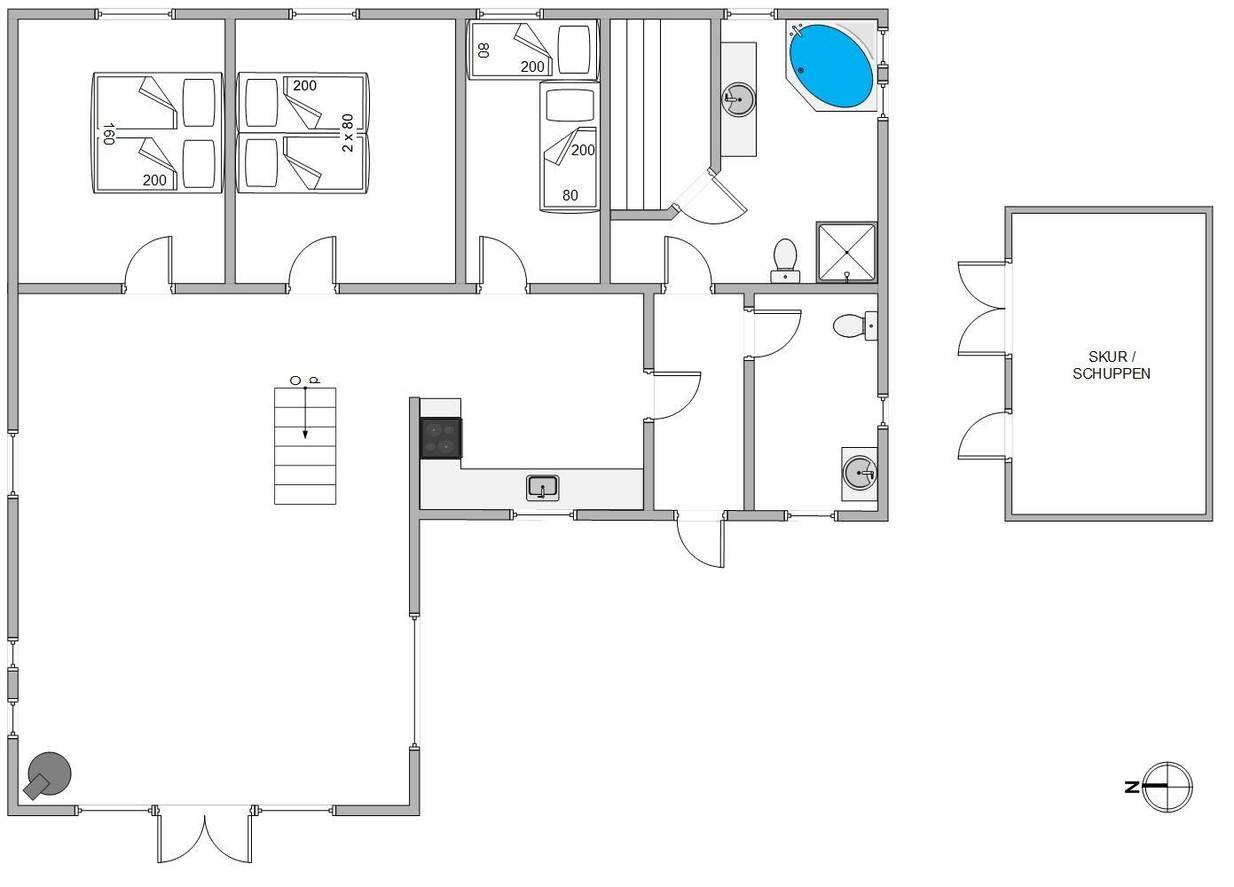 Vorschaubild von Ferienhaus IP86 in Bjerregård - Westjütland