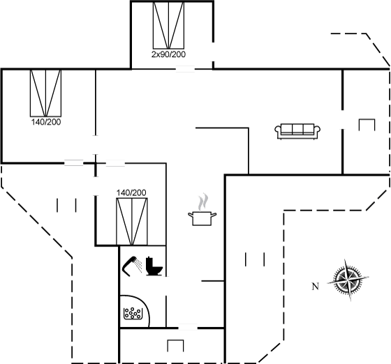 Vorschaubild von Ferienhaus IR60 in Boeslum - Ebeltoft - Ostjütland