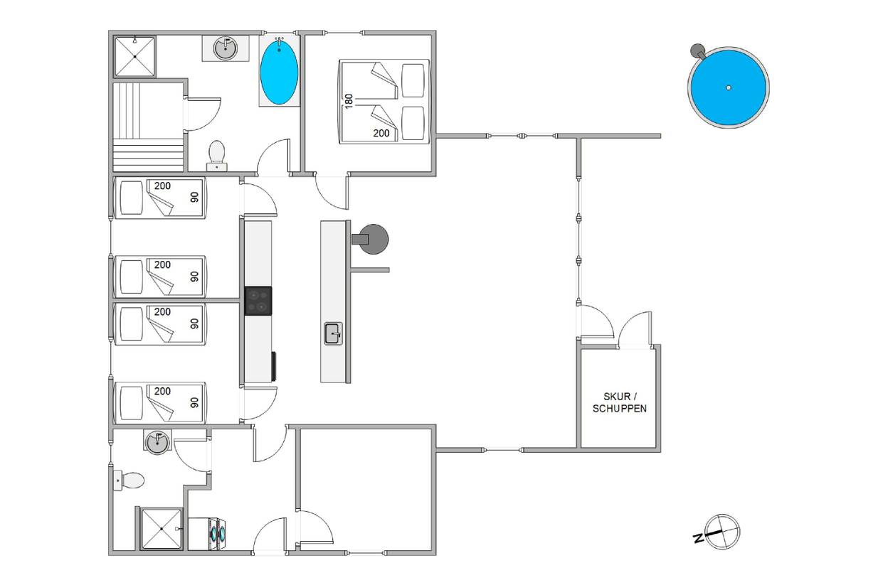 Vorschaubild von Ferienhaus IS09 in Vejers Strand - Westjütland