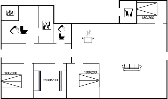 Vorschaubild von Ferienhaus IW45 in Klitmøller - Thy/Limfjord