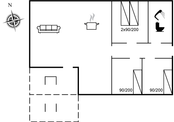 Vorschaubild von Ferienhaus IX06 in Klitmøller - Thy/Limfjord