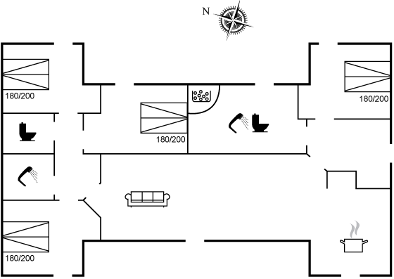 Vorschaubild von Ferienhaus IX40 in Dueodde - Bornholm