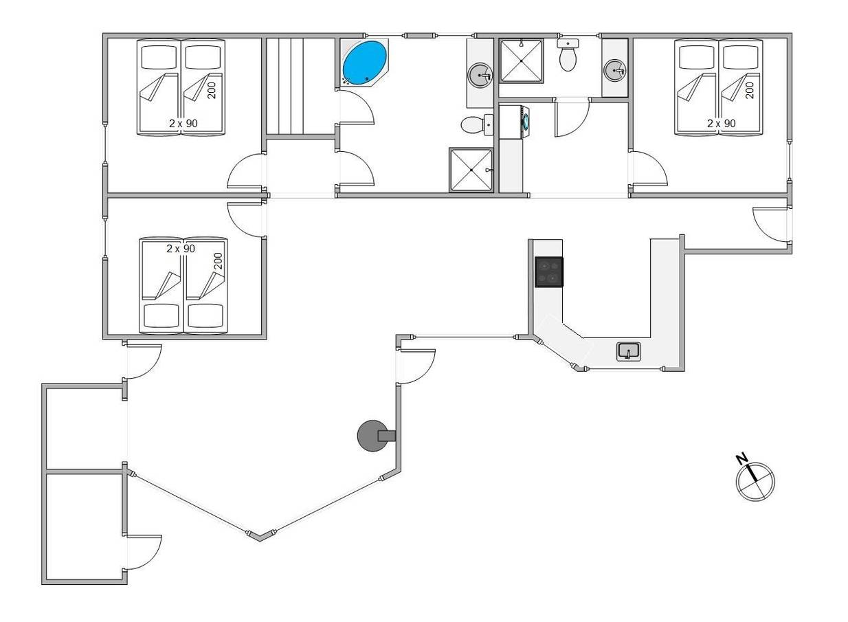 Vorschaubild von Ferienhaus IX80 in Henne Strand - Westjütland