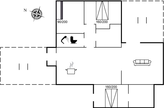 Vorschaubild von Ferienhaus IY34 in Klitmøller - Thy/Limfjord