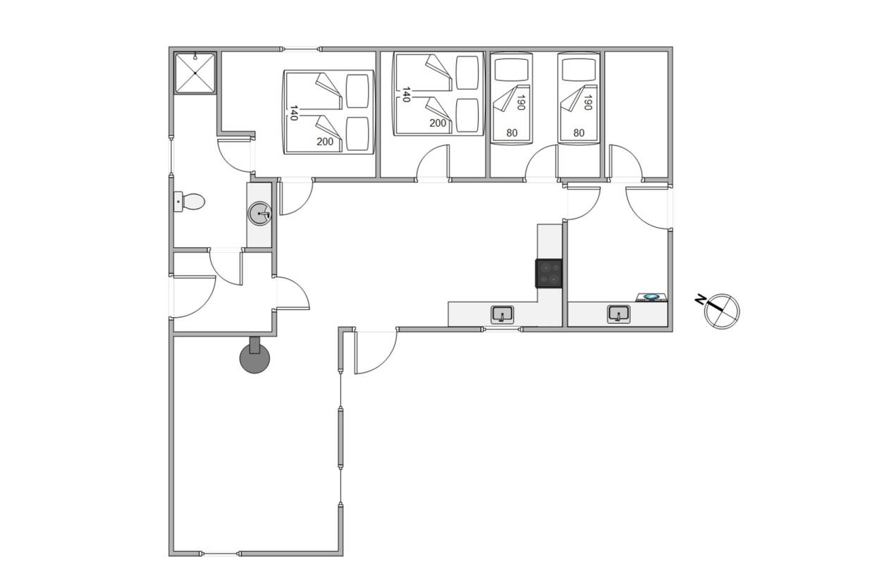 Vorschaubild von Ferienhaus IZ54 in Houstrup - Westjütland