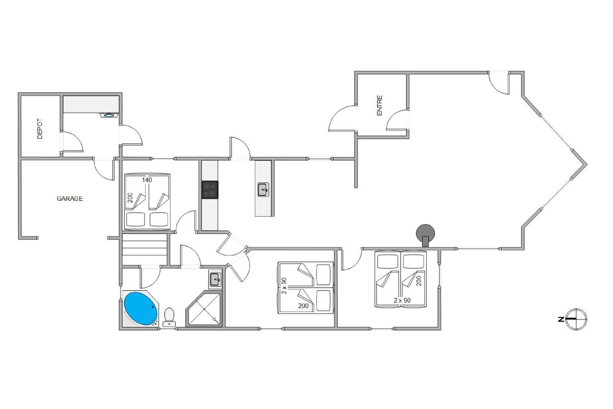 Vorschaubild von Ferienhaus JA08 in Søndervig - Westjütland
