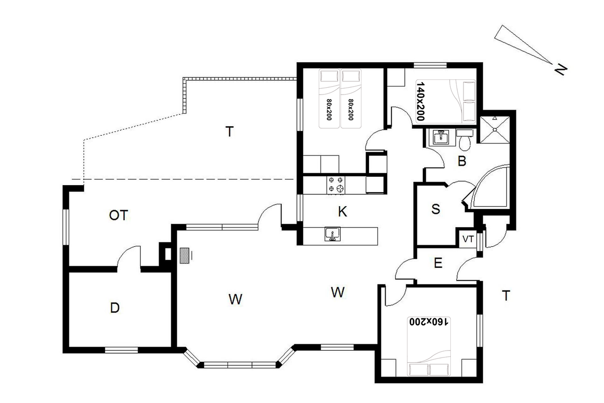 Vorschaubild von Ferienhaus JB56 in Henne Strand - Westjütland