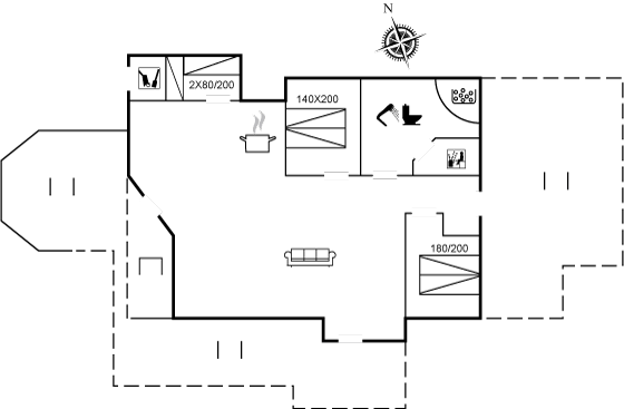 Vorschaubild von Ferienhaus JB66 in Grønhøj - Løkken - Nordjütland