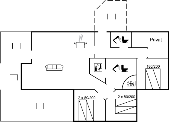 Vorschaubild von Ferienhaus JB75 in Grønhøj - Løkken - Nordjütland