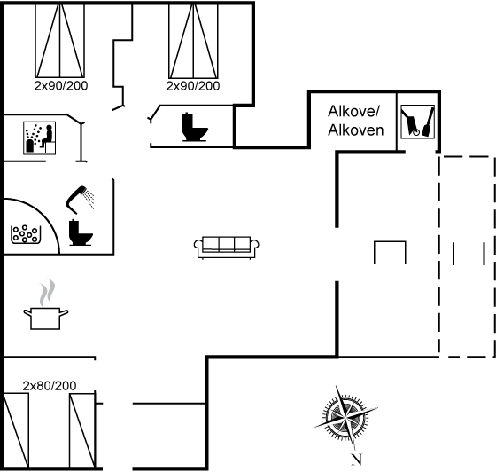 Vorschaubild von Ferienhaus JB92 in Vejlby Klit - Westjütland