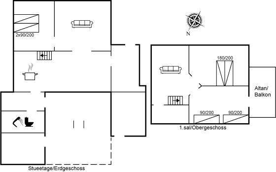 Vorschaubild von Ferienhaus JD06 in Voerså - Lyngså - Nordjütland Ost