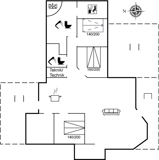 Vorschaubild von Ferienhaus JD32 in Råbylille - Møn