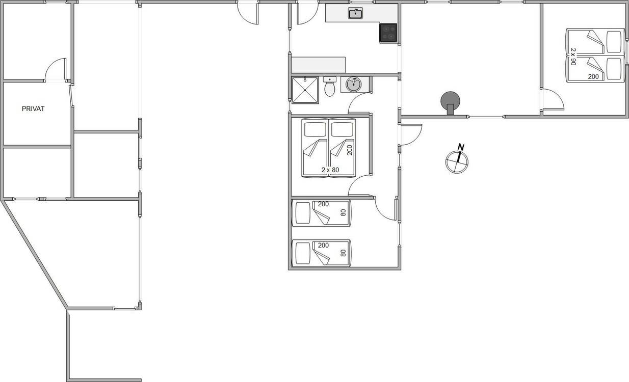Vorschaubild von Ferienhaus JD80 in Vejers Strand - Westjütland