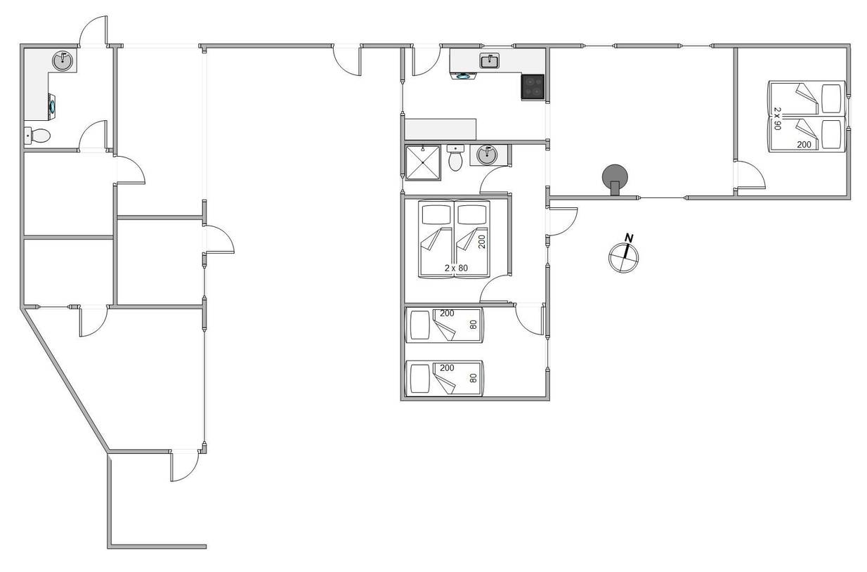 Vorschaubild von Ferienhaus JD80 in Vejers Strand - Westjütland