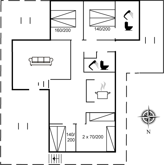 Vorschaubild von Ferienhaus JD97 in Rødhus - Blokhus - Nordjütland
