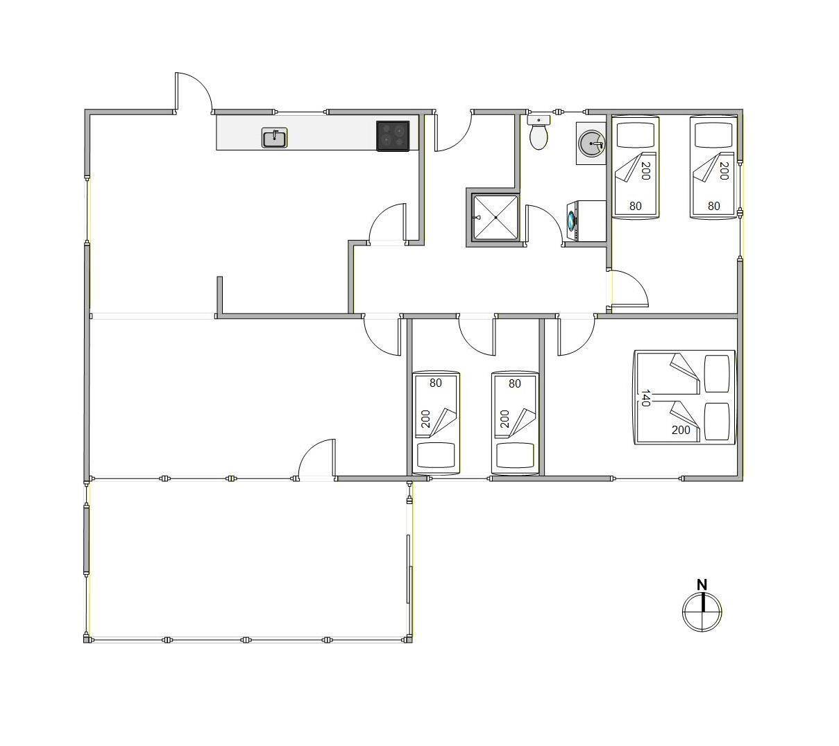 Vorschaubild von Ferienhaus JE33 in Havneby - Rømø