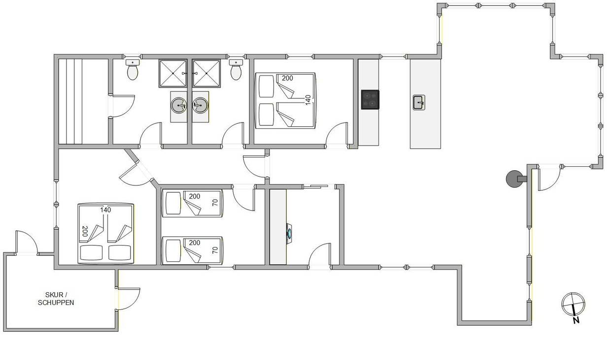 Vorschaubild von Ferienhaus JE58 in Bjerregård - Westjütland