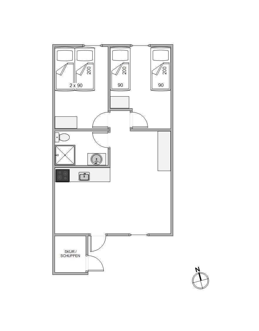 Vorschaubild von Ferienhaus JE76 in Henne Strand - Westjütland