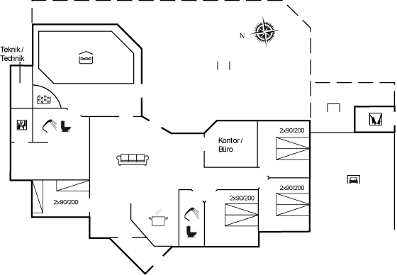 Vorschaubild von Ferienhaus JF86 in Marielyst - Falster