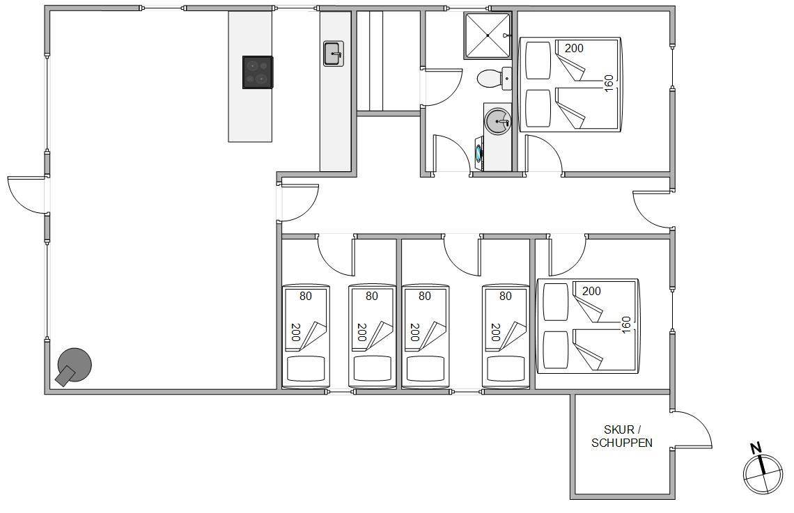 Vorschaubild von Ferienhaus JG30 in Bjerregård - Westjütland