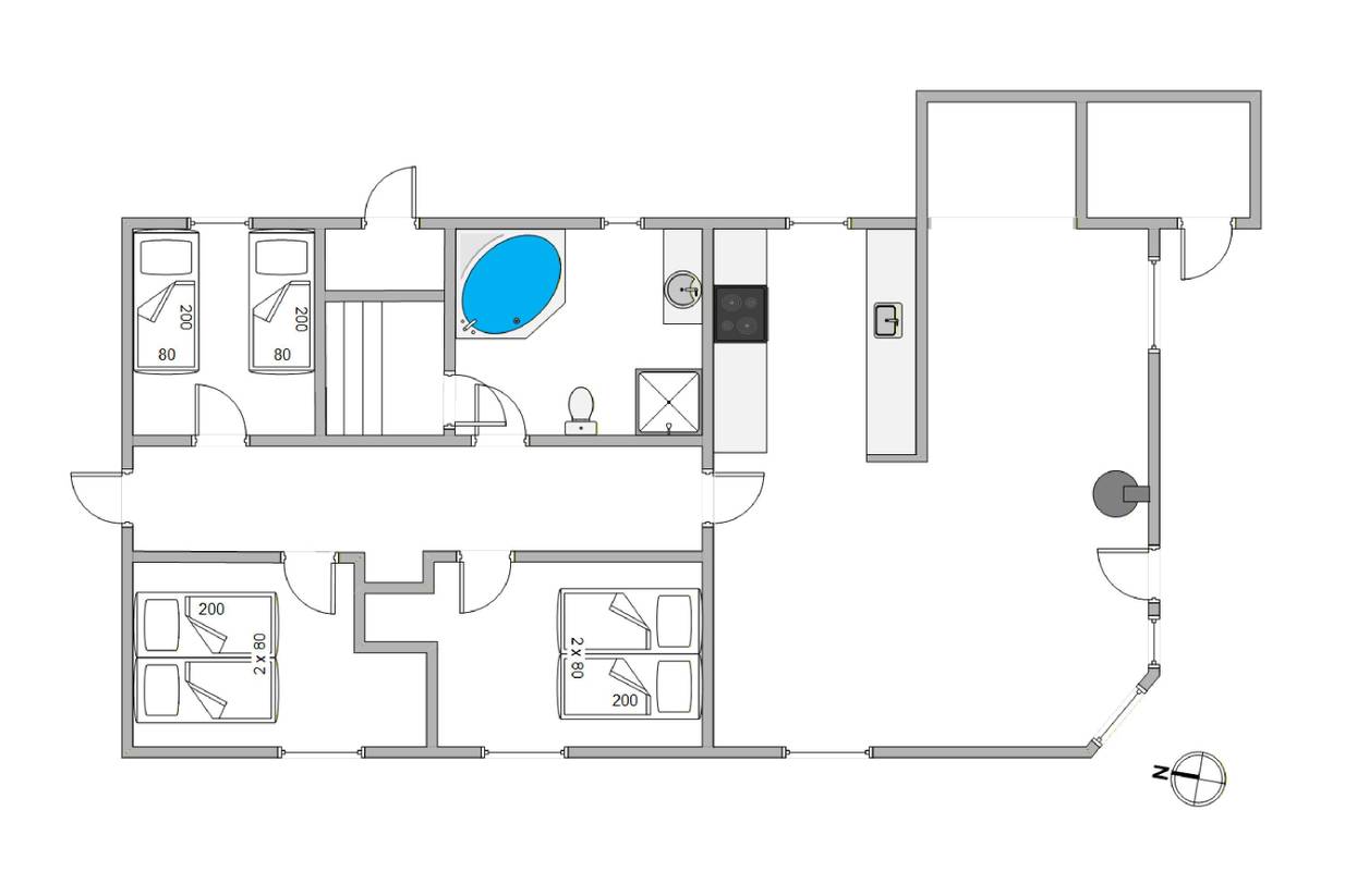 Vorschaubild von Ferienhaus JG70 in Årgab - Westjütland