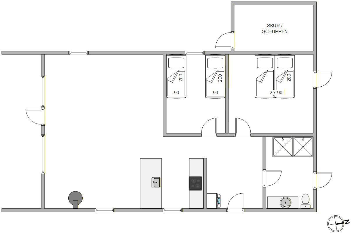 Vorschaubild von Ferienhaus JG79 in Haurvig - Årgab - Westjütland