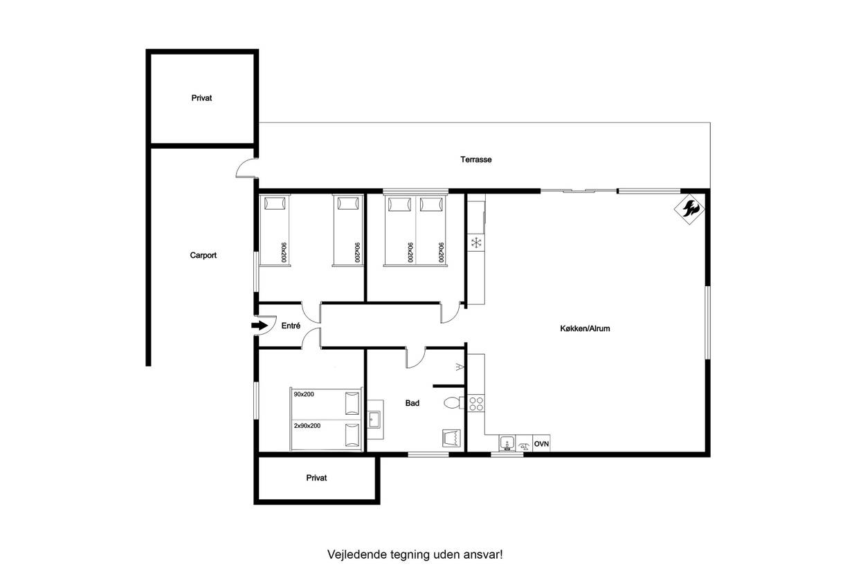 Vorschaubild von Ferienhaus JH22 in Krik Vig - Thy/Limfjord