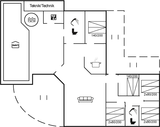 Vorschaubild von Ferienhaus JJ07 in Sønderstrand - Rømø