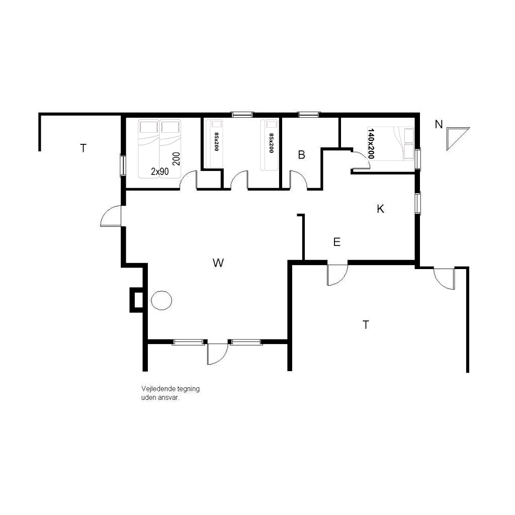 Vorschaubild von Ferienhaus JJ52 in Henne Strand - Westjütland