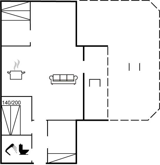 Vorschaubild von Ferienhaus JJ73 in Saltum - Blokhus - Nordjütland