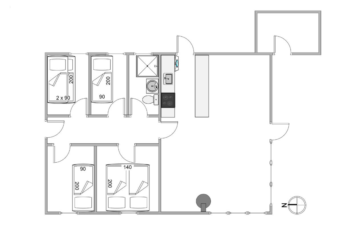 Vorschaubild von Ferienhaus JK60 in Nr. Lyngvig - Hvide Sande - Westjütland