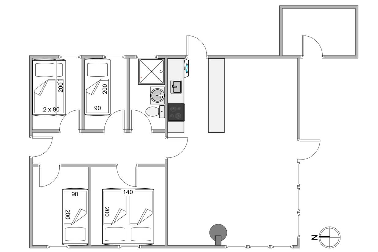 Vorschaubild von Ferienhaus JK60 in Nr. Lyngvig - Hvide Sande - Westjütland