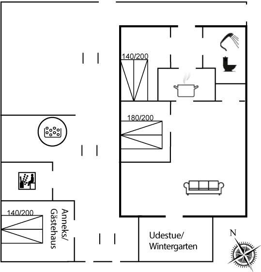 Vorschaubild von Ferienhaus JL75 in Skaven - Westjütland