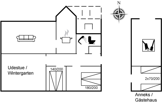 Vorschaubild von Ferienhaus JM05 in Båring Vig - Nordfünen