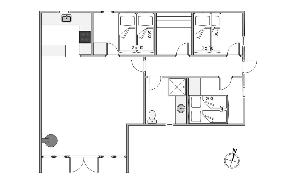Vorschaubild von Ferienhaus JO23 in Houstrup - Westjütland