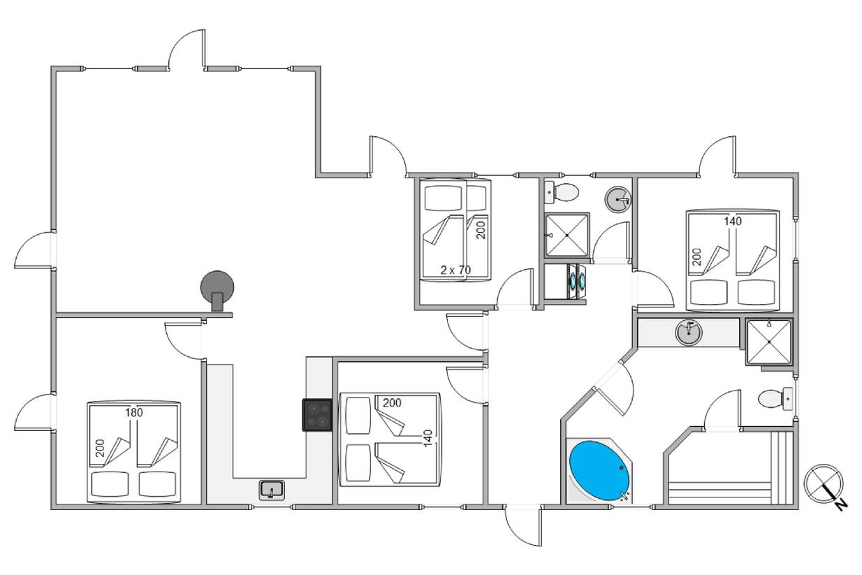 Vorschaubild von Ferienhaus JS36 in Houvig - Søndervig - Westjütland