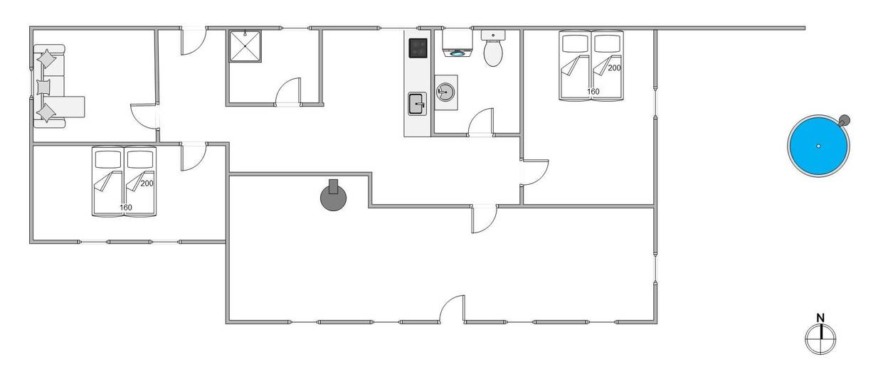 Vorschaubild von Ferienhaus JS73 in Kongsmark - Rømø