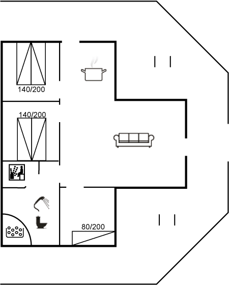 Vorschaubild von Ferienhaus JT72 in Lakolk - Rømø