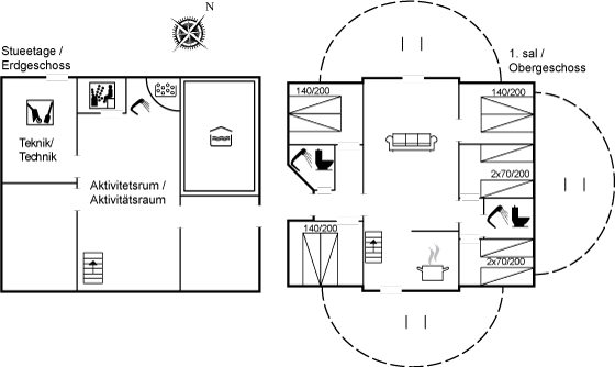 Vorschaubild von Ferienhaus JT89 in Blokhus - Nordjütland