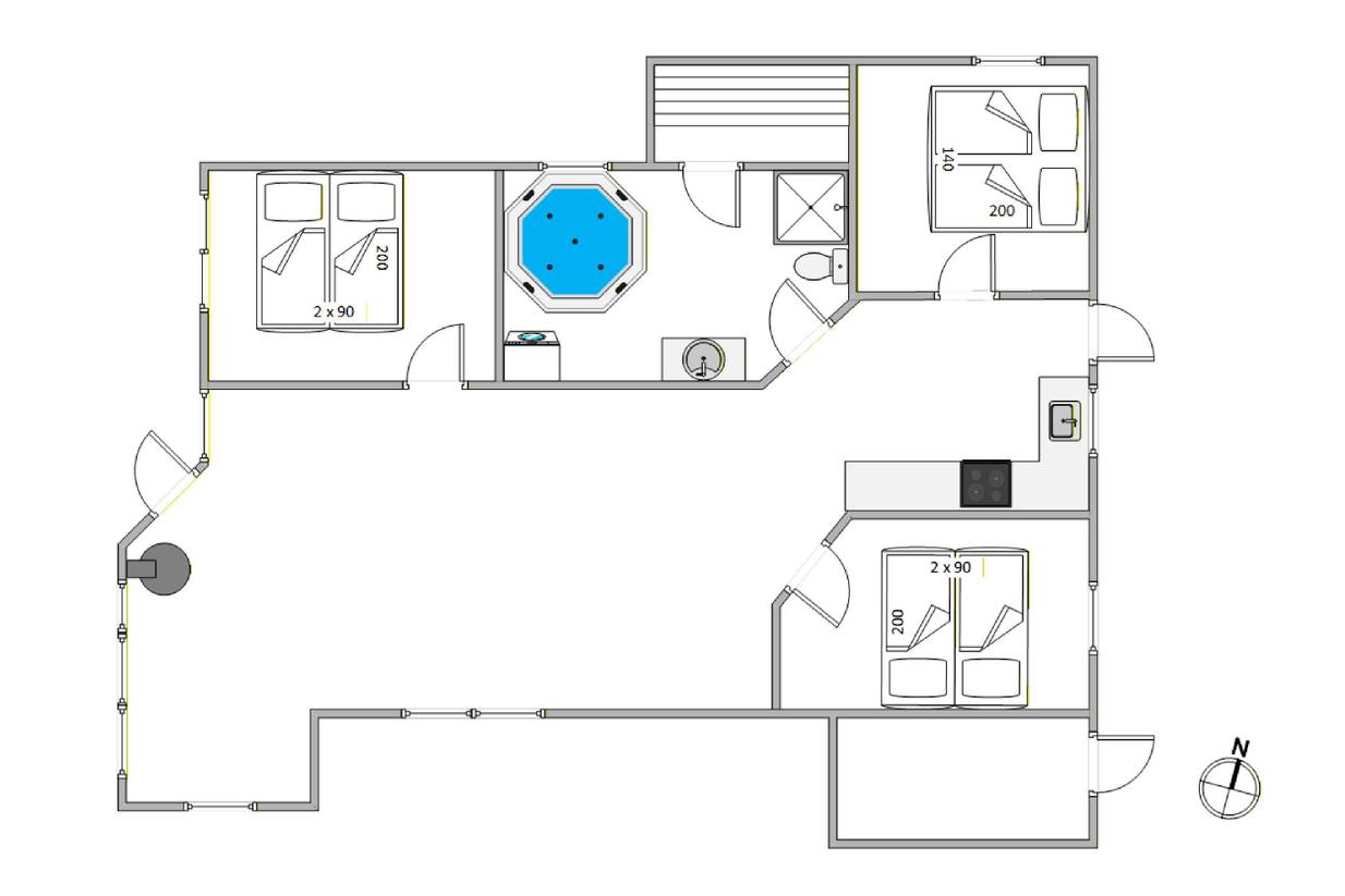 Vorschaubild von Ferienhaus JV95 in Blåvand - Westjütland