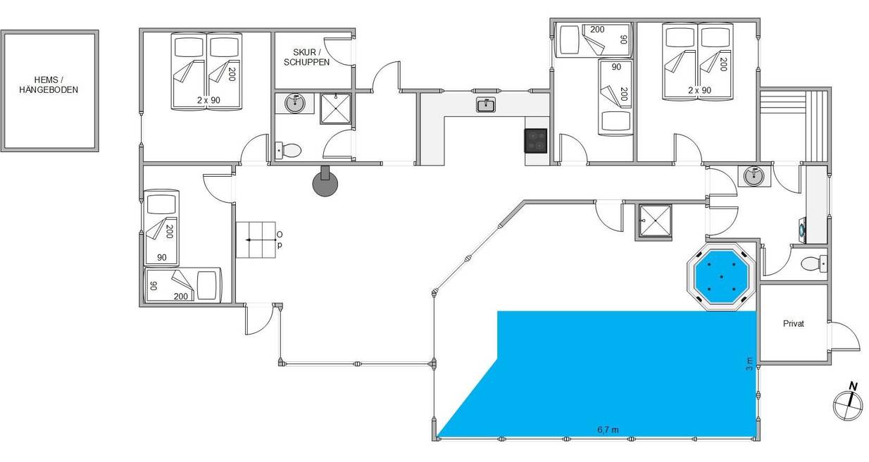 Vorschaubild von Ferienhaus JW04 in Houstrup - Westjütland