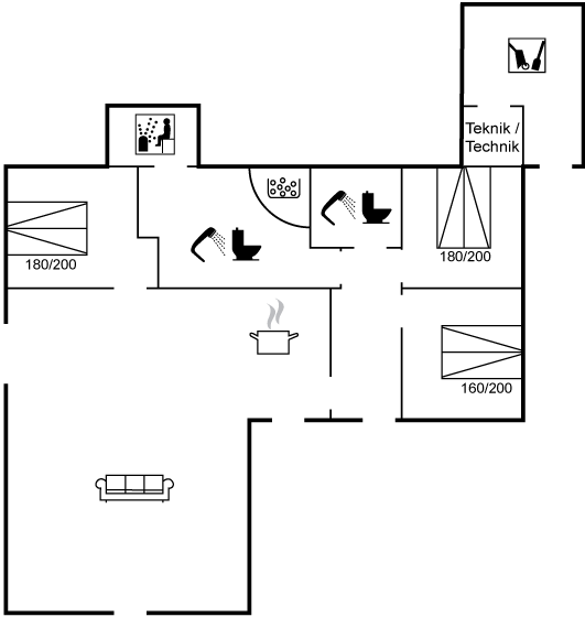Vorschaubild von Ferienhaus JW19 in Klitmøller - Thy/Limfjord