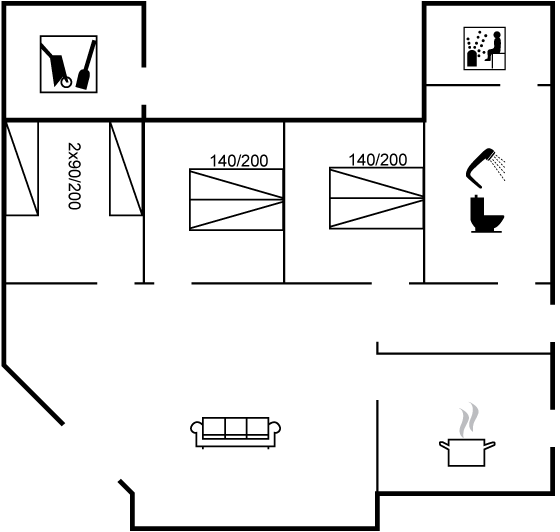 Vorschaubild von Ferienhaus JW32 in Klitmøller - Thy/Limfjord
