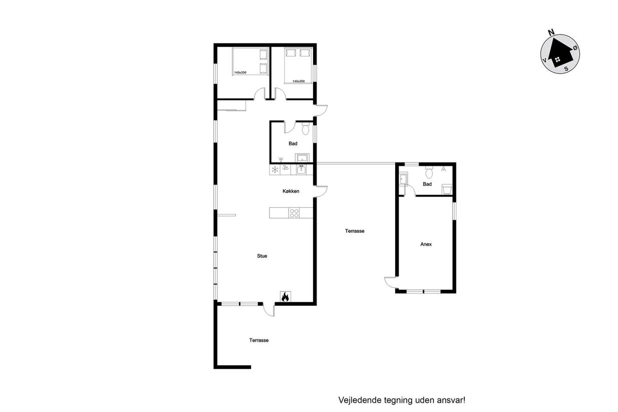 Vorschaubild von Ferienhaus JX28 in Klitmøller - Thy/Limfjord