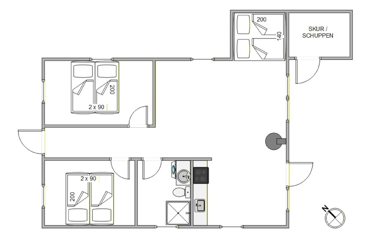 Vorschaubild von Ferienhaus JX60 in Jegum - Westjütland