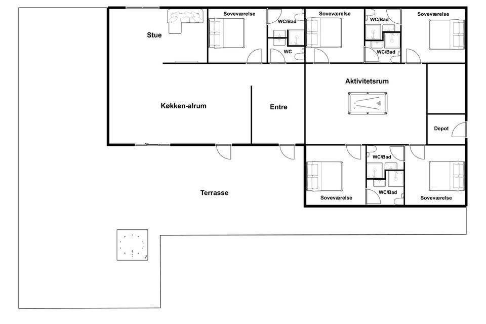 Vorschaubild von Ferienhaus JX63 in Blåvand - Westjütland